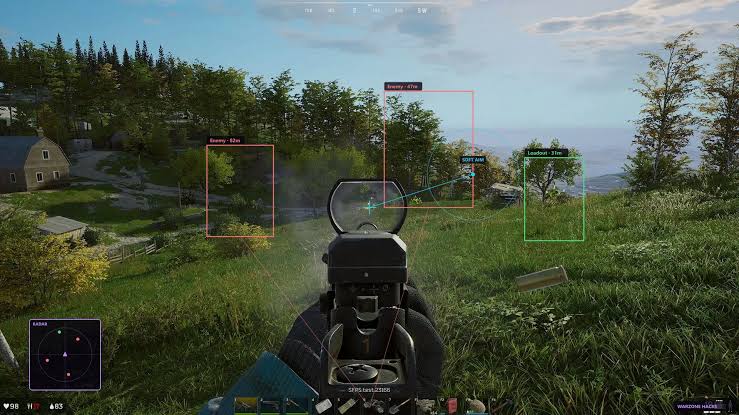 Deadside Cheats in-game preview